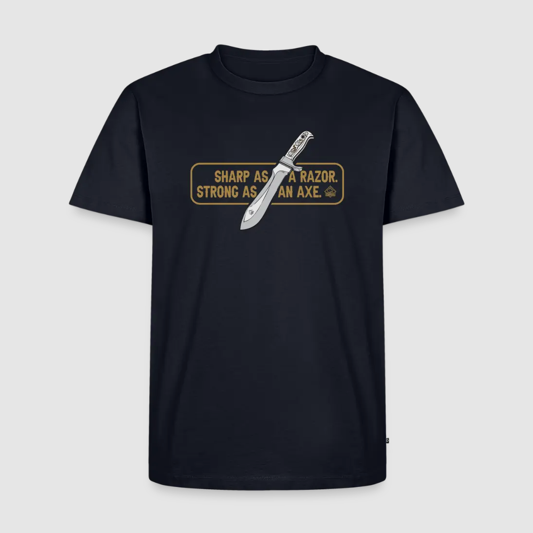 PUMA T-Shirt Premium da Uomo "White Hunter Sharp & Strong"