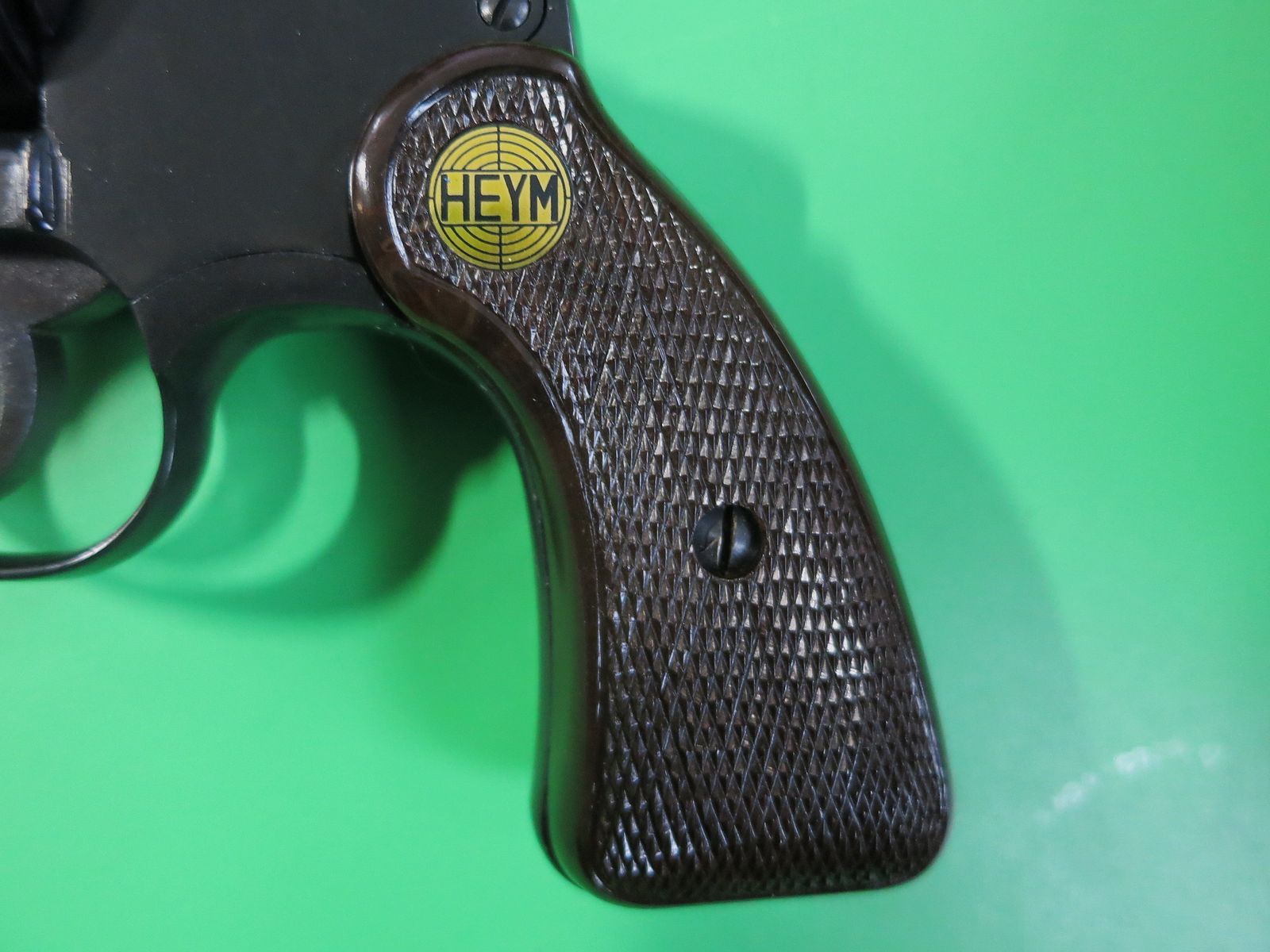 Revolver Heym Model Detective, caliber 22 Magnum, .22 WinMag, falling game revolver, like new #73