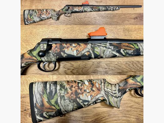 Rößler Camo Durchgehwaffe Hundeführerwaffe Titan 6 mit Noblex Sight orange