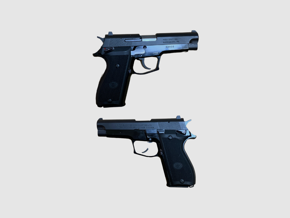 Pistola semiautomatica Melcher cal. 9mm Para
