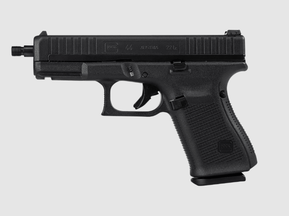 Glock 44 .22lr. mit Gewindelauf M9x0.75 LH