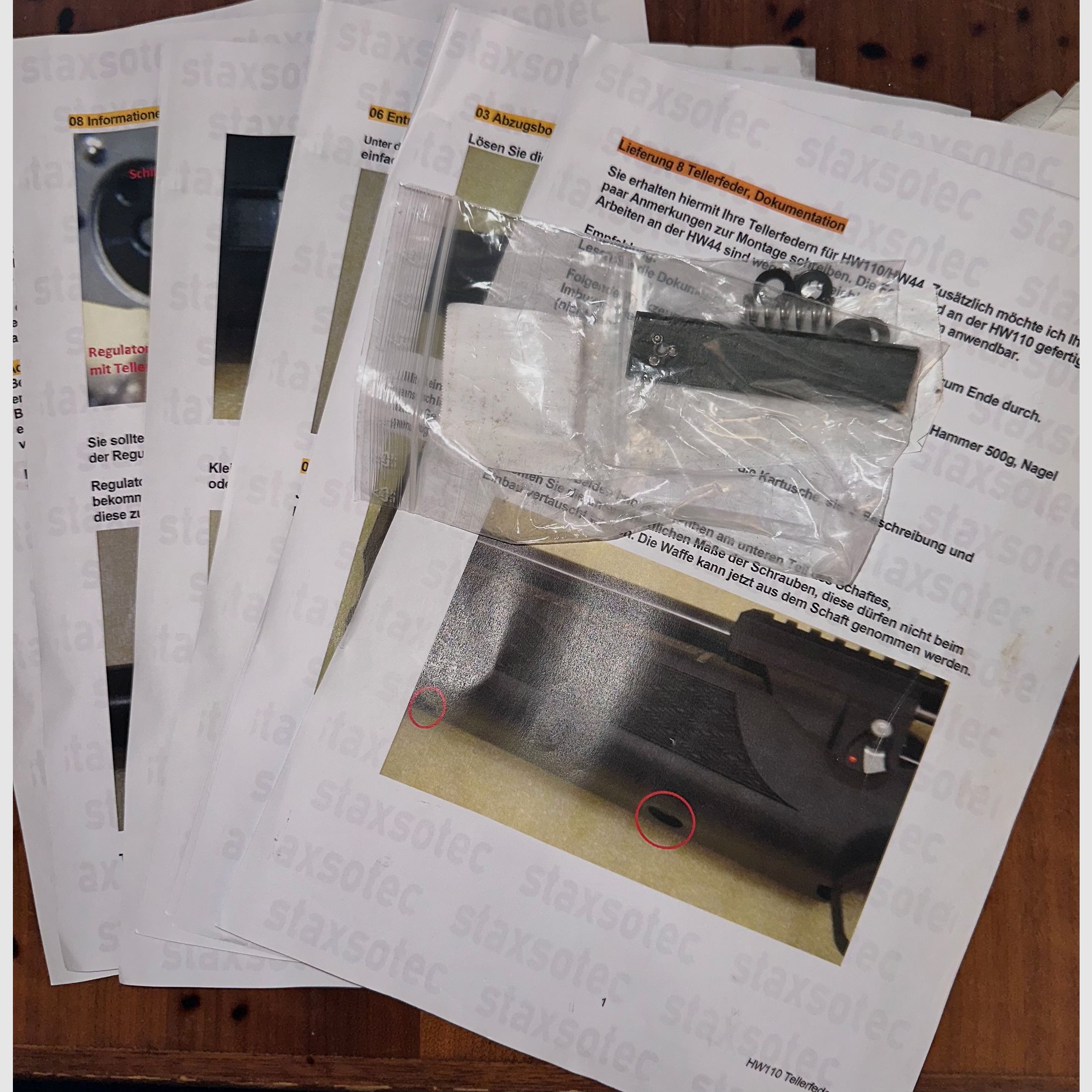 Tuning/augmentation de performance Weihrauch HW44