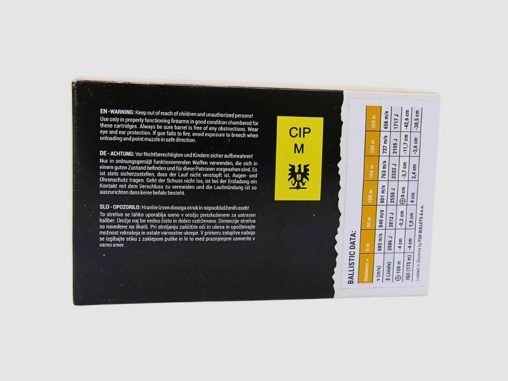 Fox-Bullets 6,5 Creedmoor Fox 8,0g/123gr