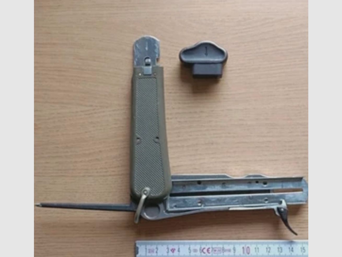 Fallschirmjäger, Kapp Messer der deutschen Bundeswehr, für deutsche Kunden, nur der Griff erhältlich