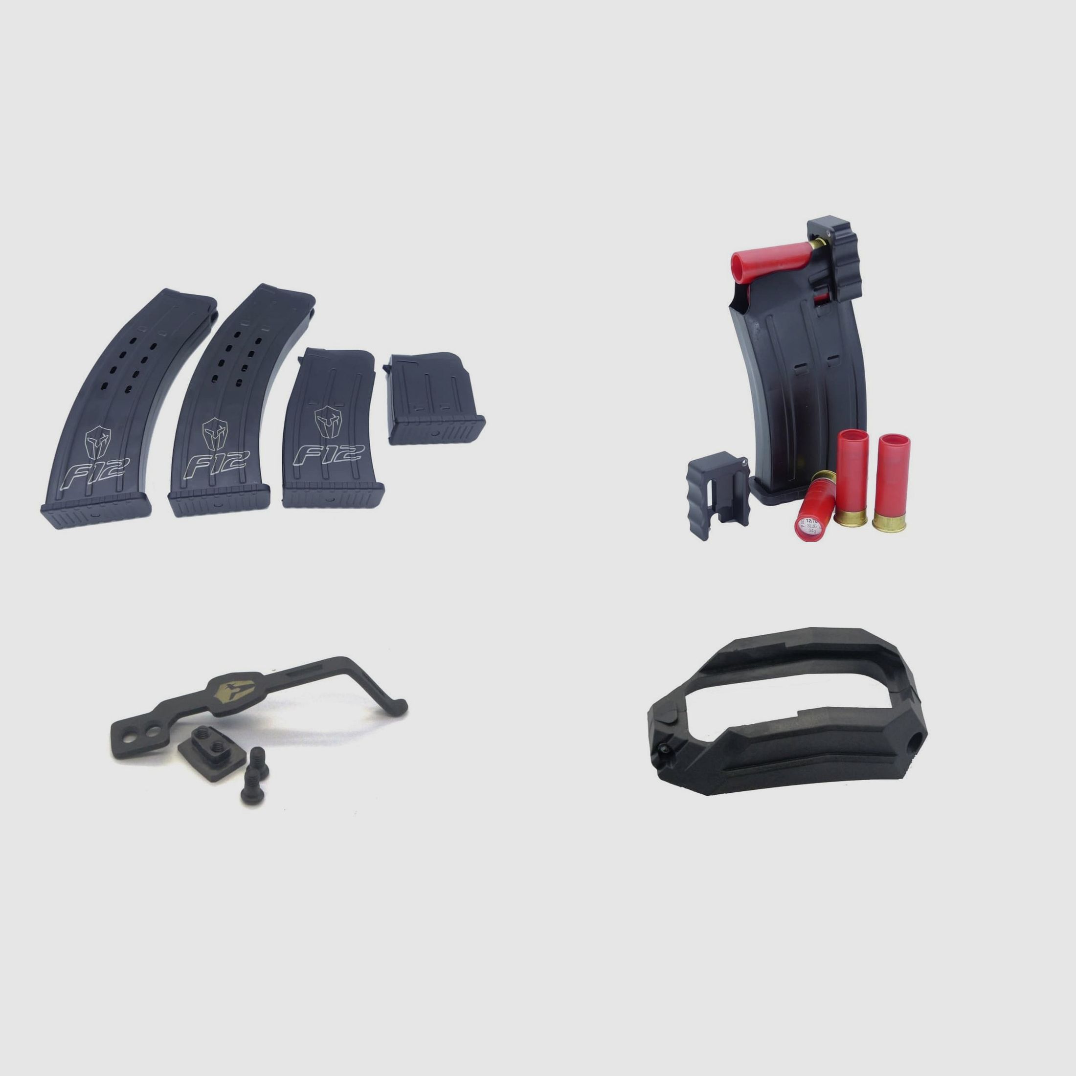 Typhoon Defence Selbstladeflinte (Magazin) Mod. F12 Sport DCSatin IPSC 12/76 LL 47cm PaketII
