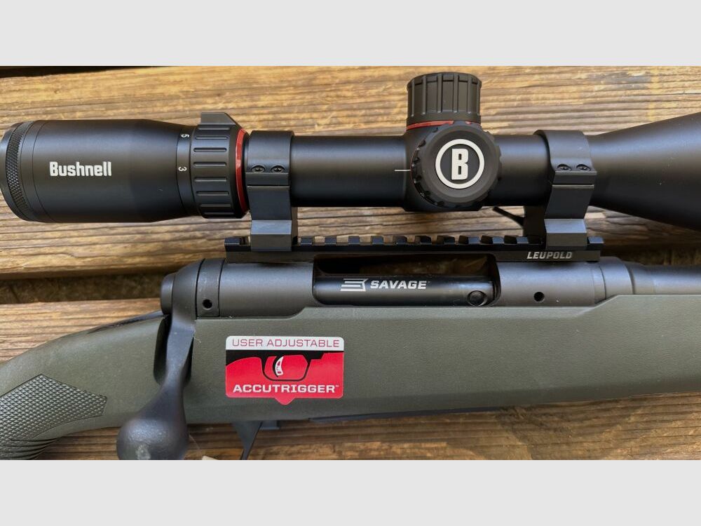 Savage 110 Hog Hunter mit Bushnell 3-18x56 Nitro .308Win