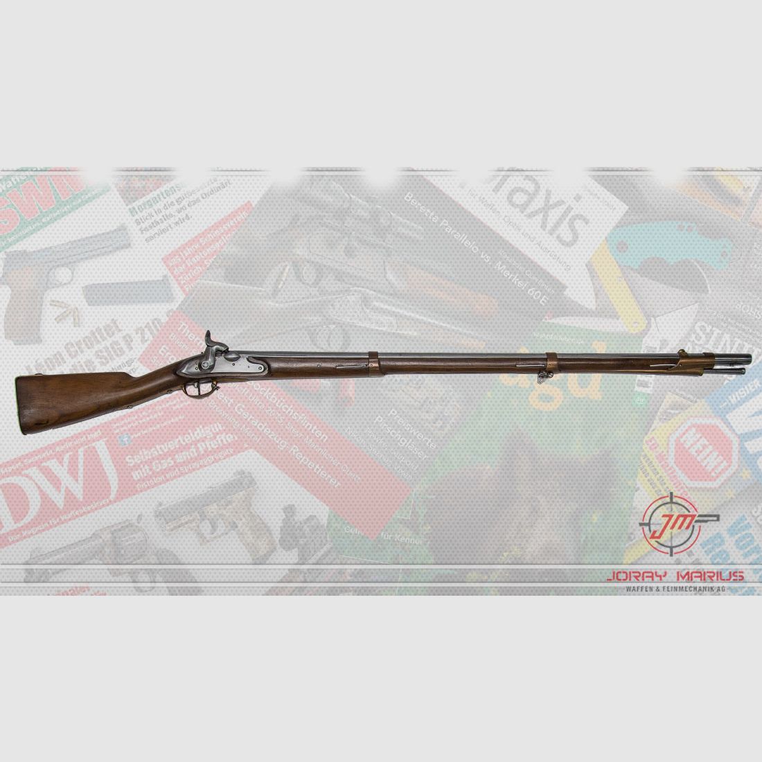 Perkussionsgewehr 1804/42 Artillerie Bern