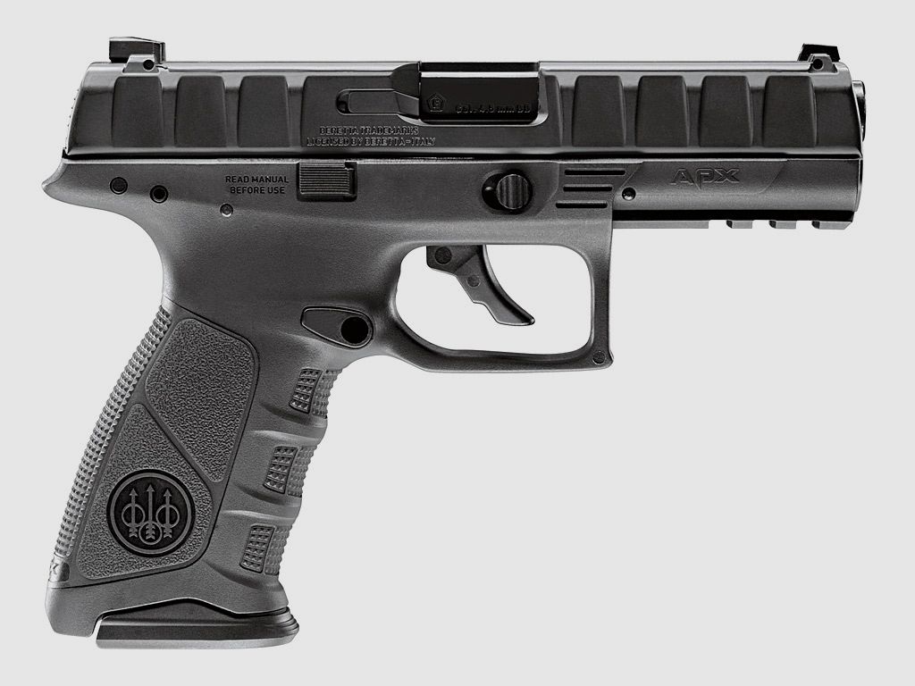 CO2 Pistole Beretta APX Blow Back schwarz Kaliber 4,5 mm BB (P18)
