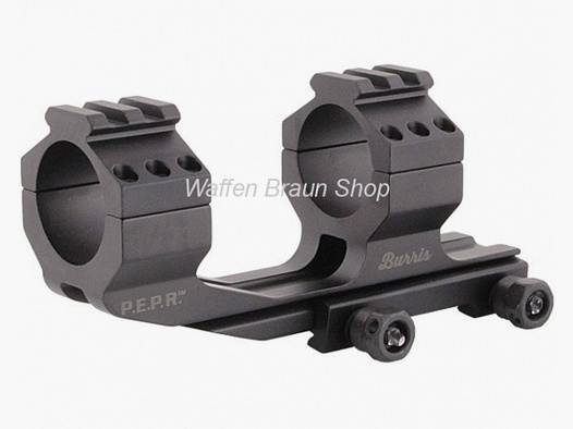 Burrismontage AR_PEPR QD 34mm gekröpft mit Rändelschraube
