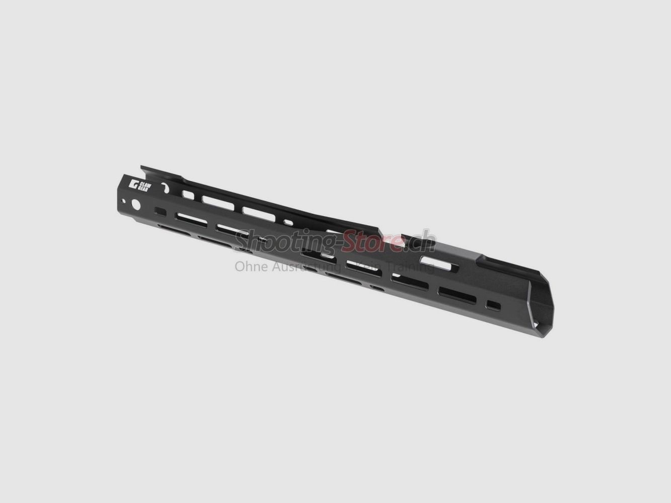Clawgear AK47 Long Slick Handguard M-LOK Nero