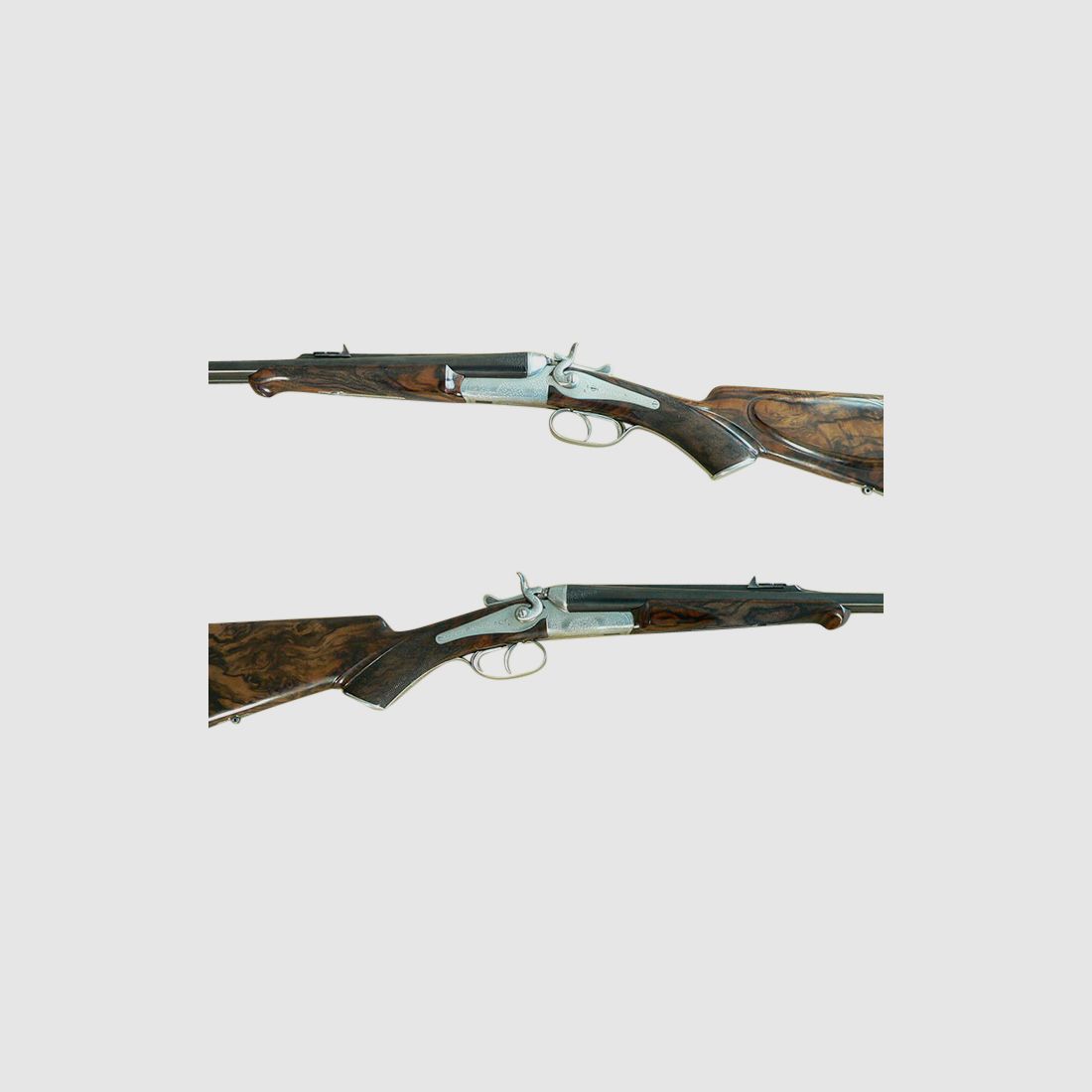 Exklusive Hahndoppelbüchse Husqvarna, Kal. 8x57IRS