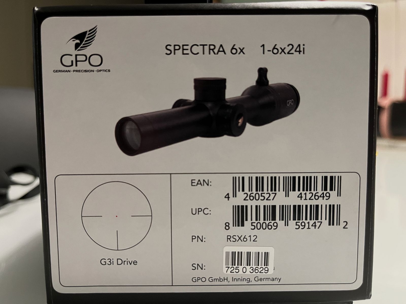 GPO Spectra 1-6x24 I-Drive