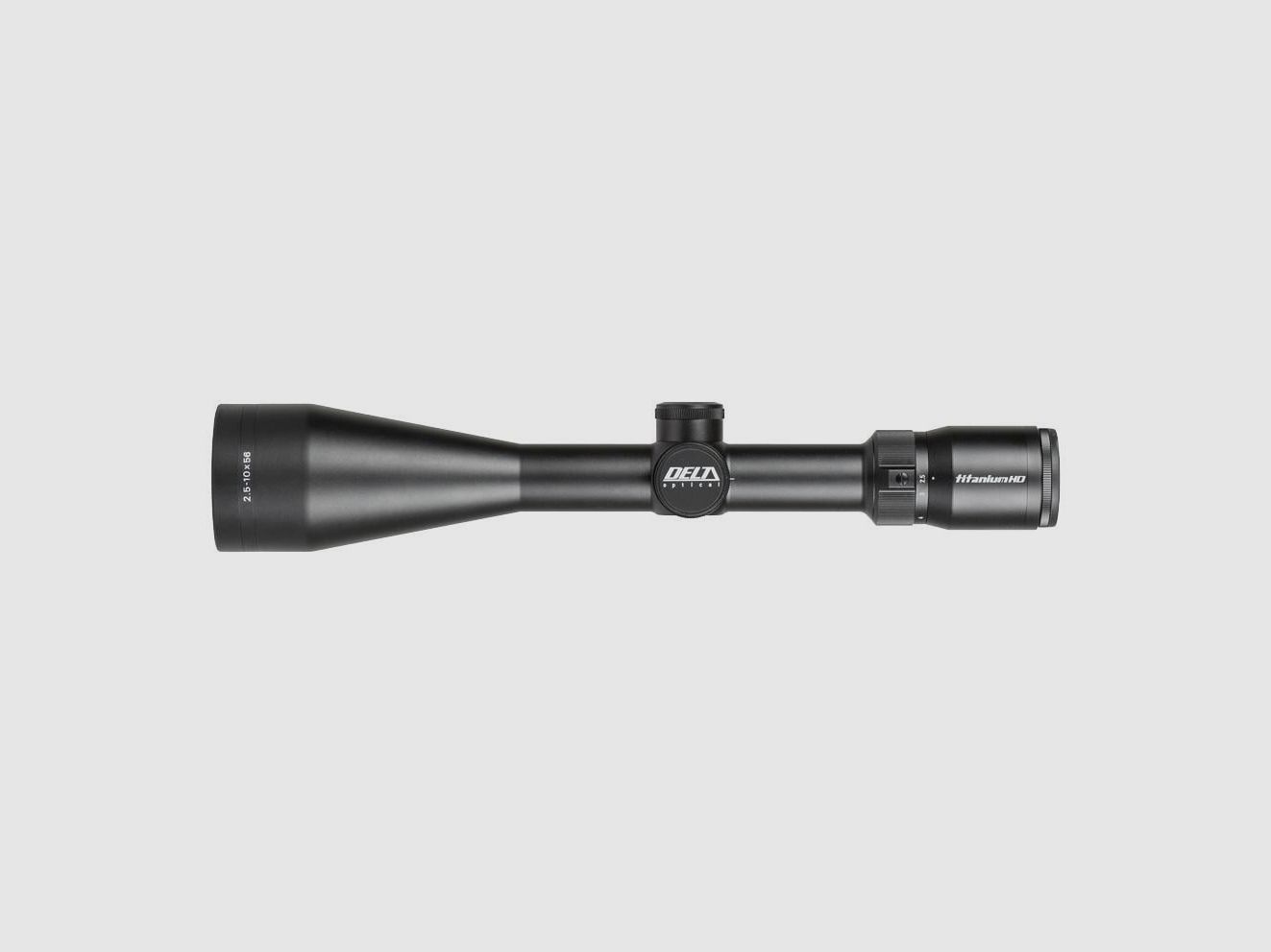 Delta Optical Zielfernrohr Titanium HD 2.5-10x56 HD Schwarz