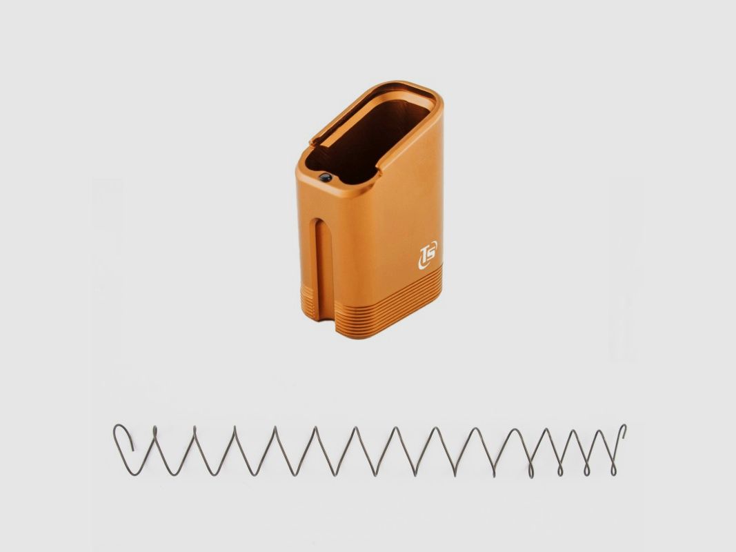 +9 rounds magazine extension for Tanfoglio large frame — Grey, image 3 of 8