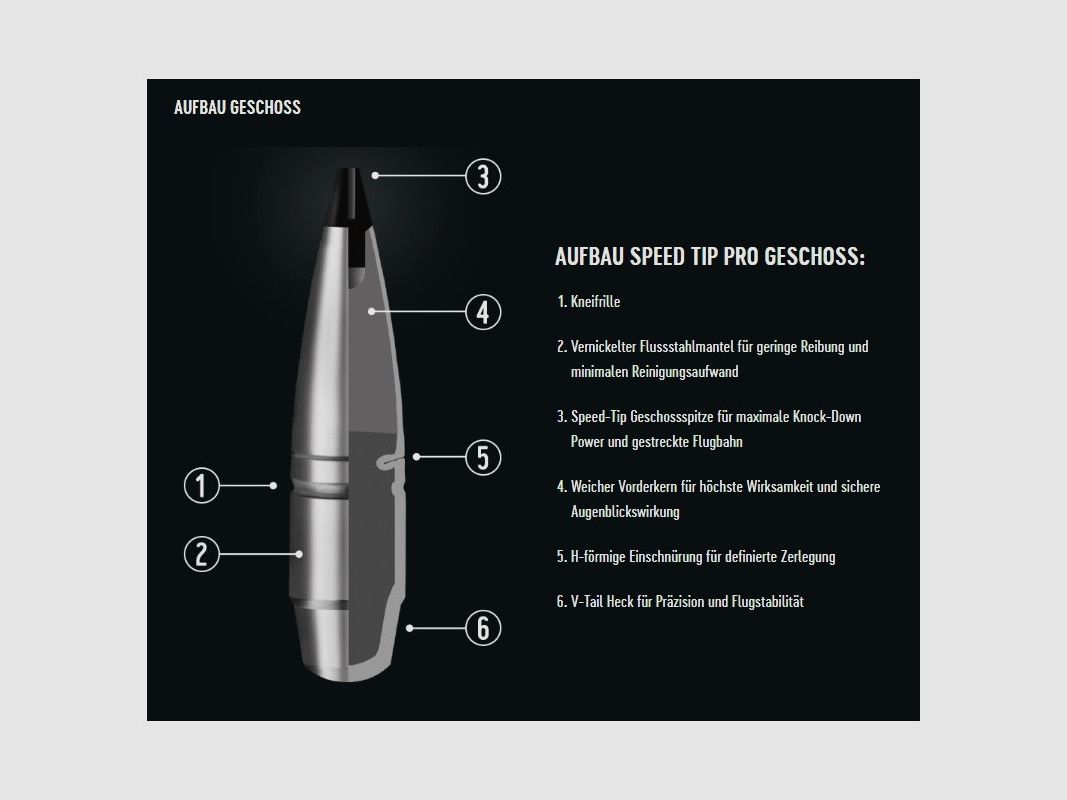 RWS 8x68 S Speed TIP Pro 11.7 g, Bild 2 von 3