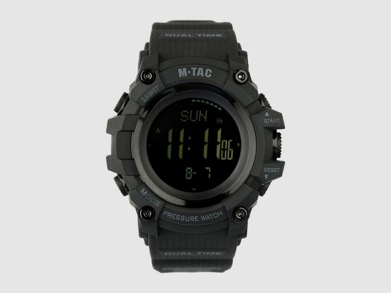 M-Tac® Taktische Uhr Adventure SCHWARZ- ideal für den Alltag