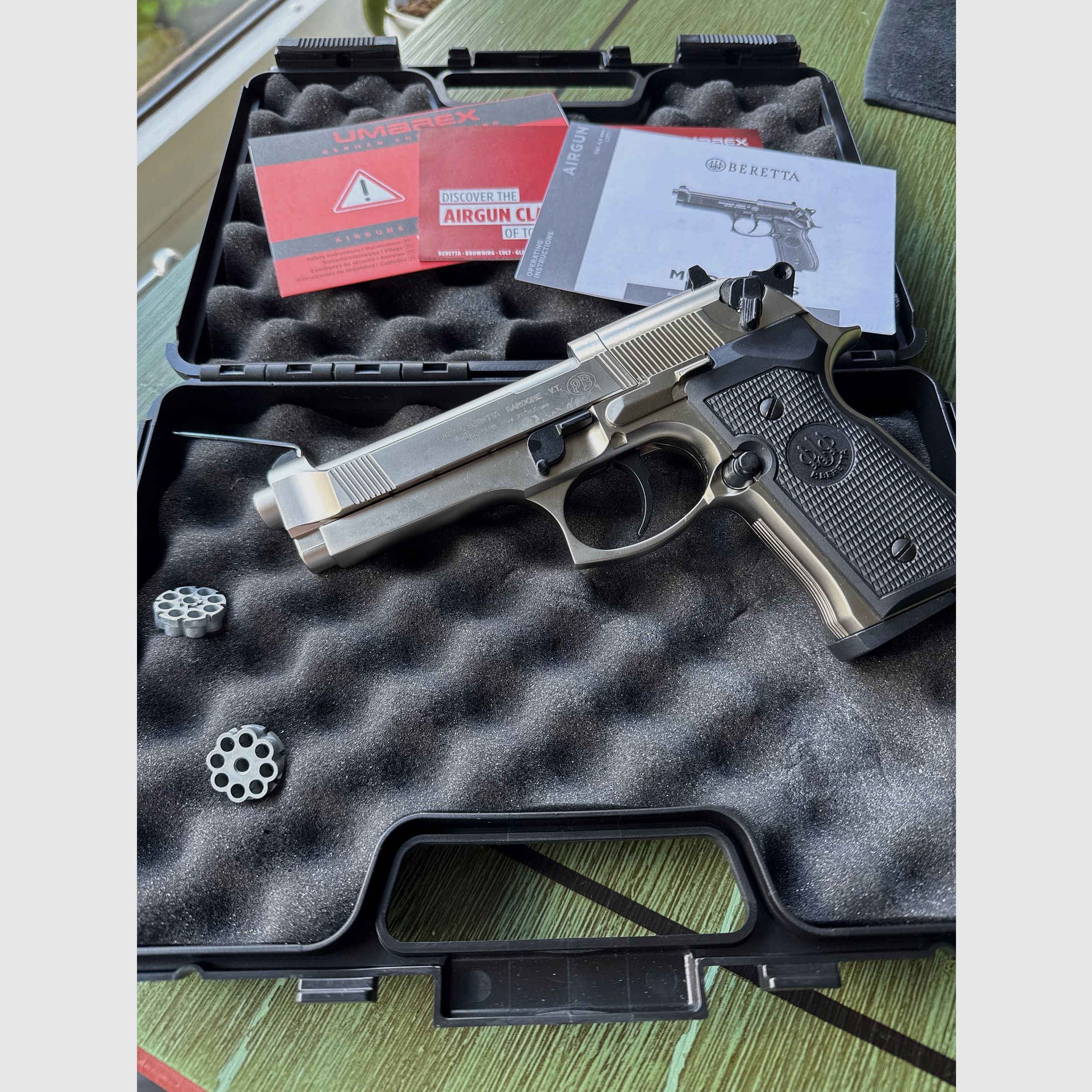 Beretta MOD. 92 FS Nickel neu CO2