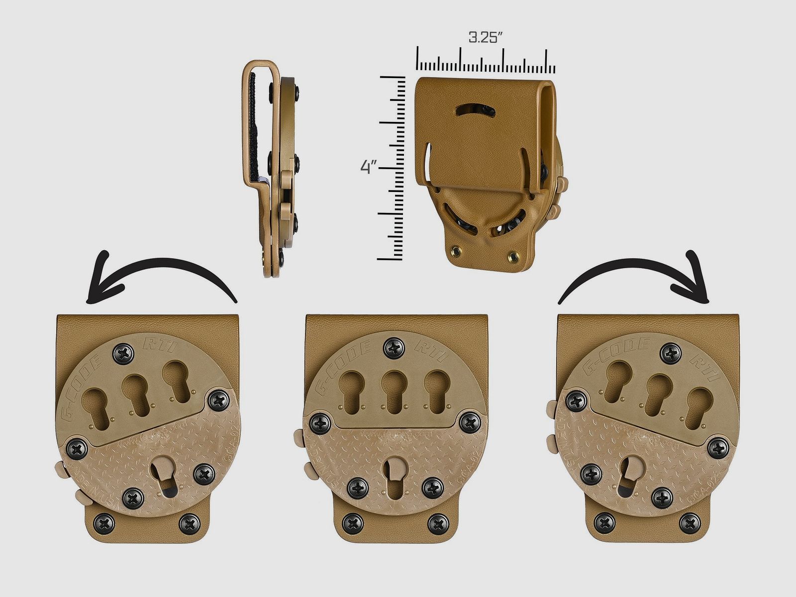 G-Code RTI Rotating Tactical Belt Mount, Bild 10 von 27