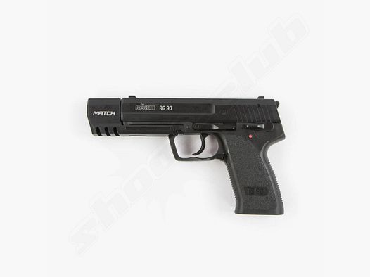Pistolet sygnalizacyjny Röhm RG 96 MATCH w kolorze czarnym kal. 9 mm