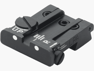 LPA Mikrometer-Visier TPU für Colt Government M1911A1, 2-Punkte ohne Korn