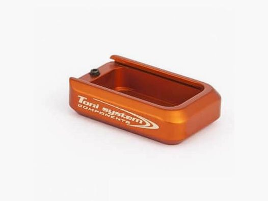 Toni System CZ Shadow magazine base +1 shot - Orange