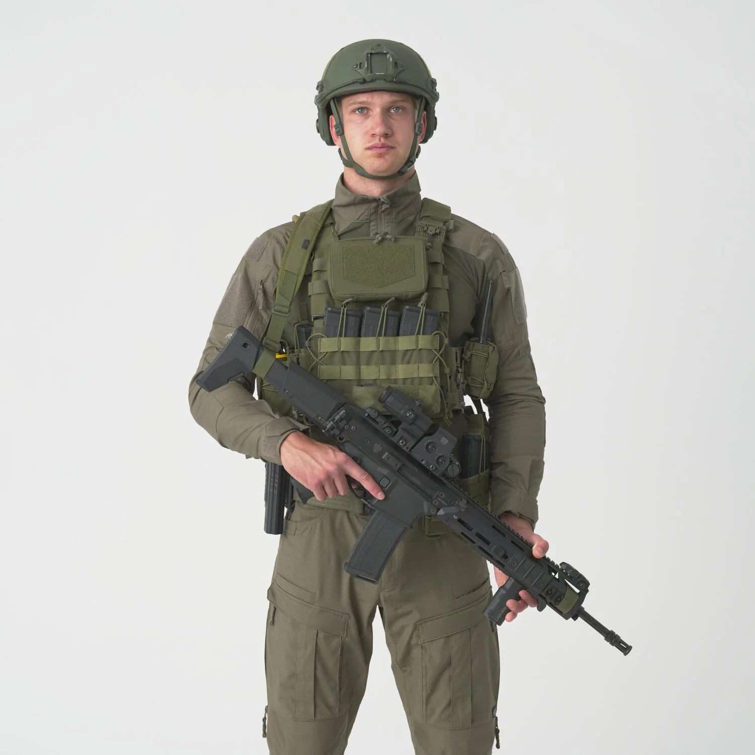 Helikon radio pouch – Multicam Black, image 10 of 16