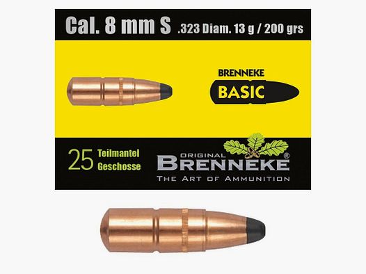 Brenneke Geschoss 8 mm BASIC 200 gr