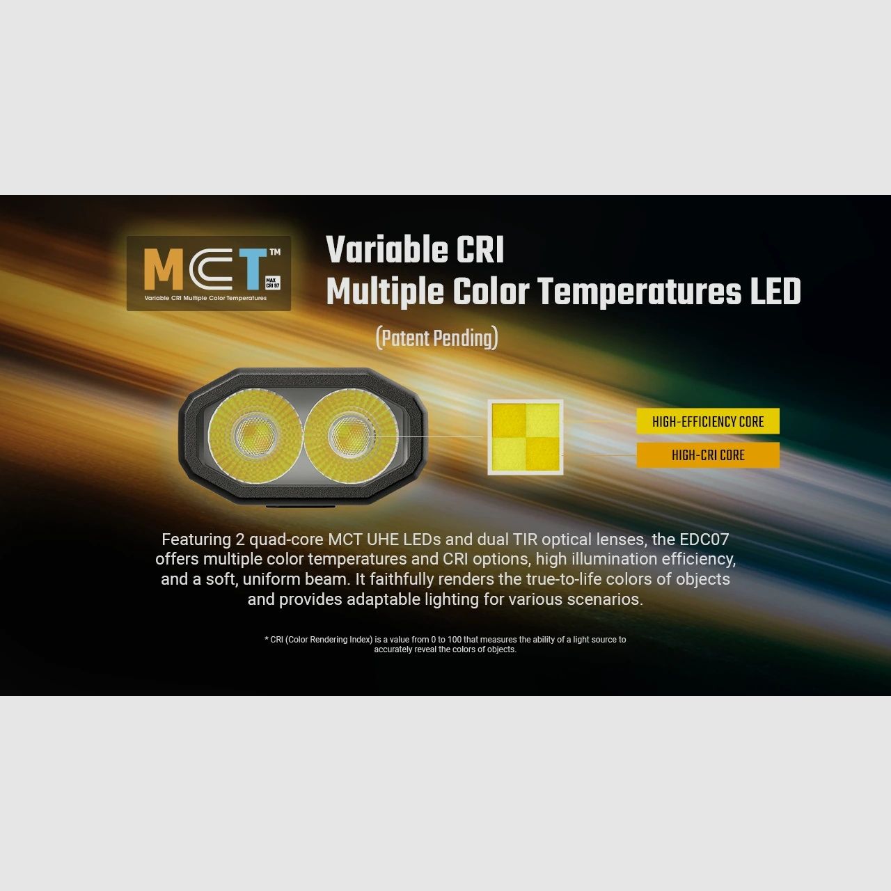 Nitecore EDC07 Linterna recargable, imagen 5 de 20