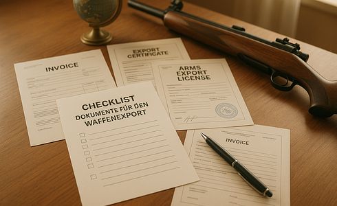 Checkliste: Dokumente für den Waffenexport