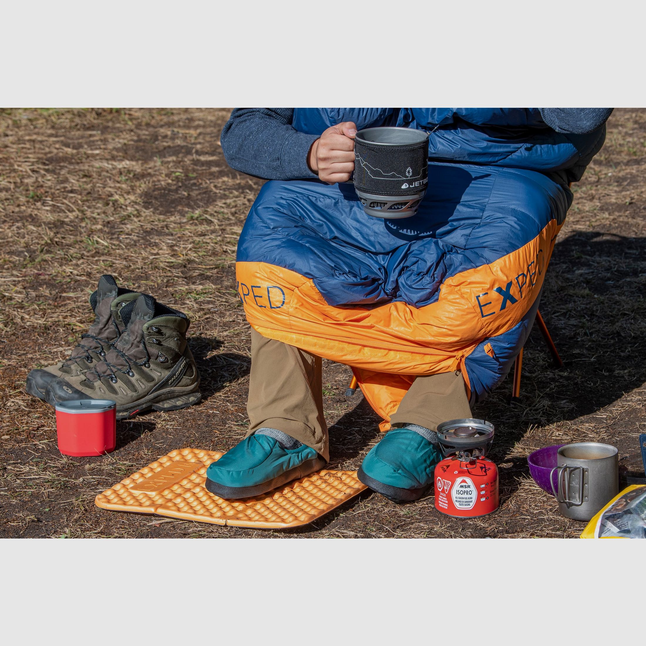 Exped Camp Slipper - Navy, Bild 10 von 10