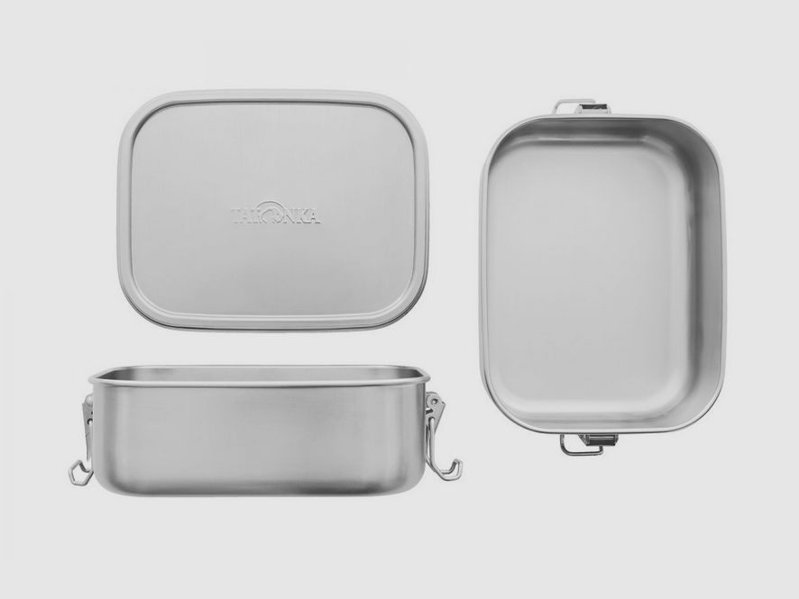 TATONKA Lunch Box I 800 Lock Edelstahl-Brotdose