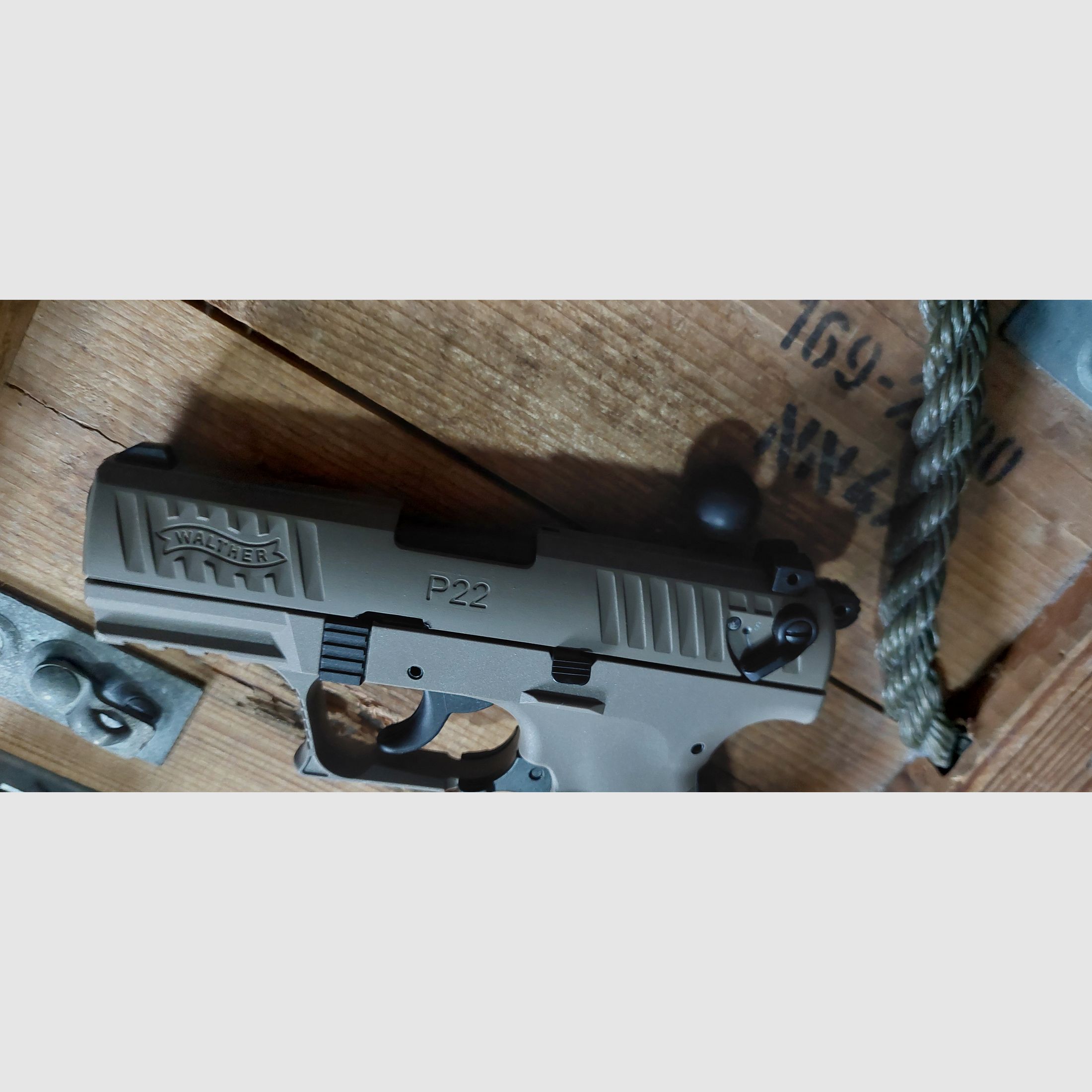 ⚠️ RZADKO! MODEL SPECJALNY Walther P22Q - FDE - Flat Dark Earth (PTB 778) P 22 Q P22