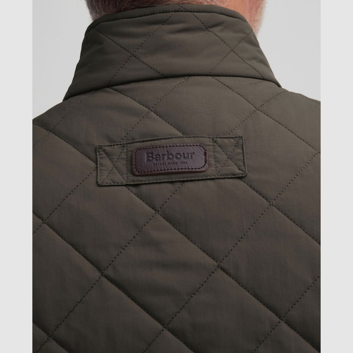 BARBOUR Vest Fernwood Dark Olive
