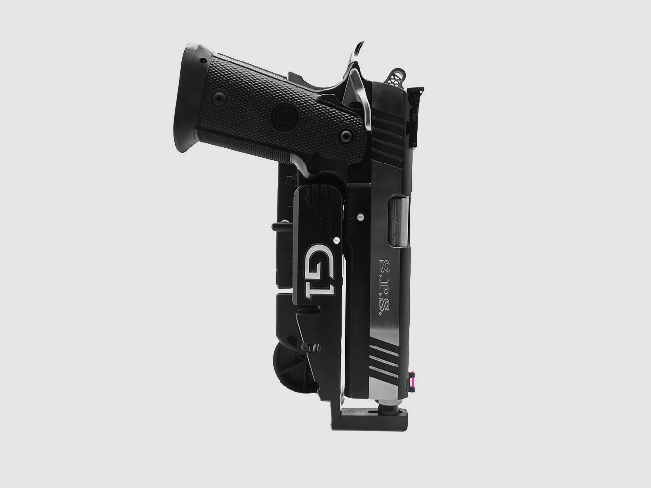 GHOST The One Evo Holster, Noir, Version main: Main gauche, Modèle de pistolet: Armazeka, image 3 sur 3