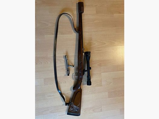 Steyr-Daimler-Puch repeating rifle 7x64 with HELIA optics