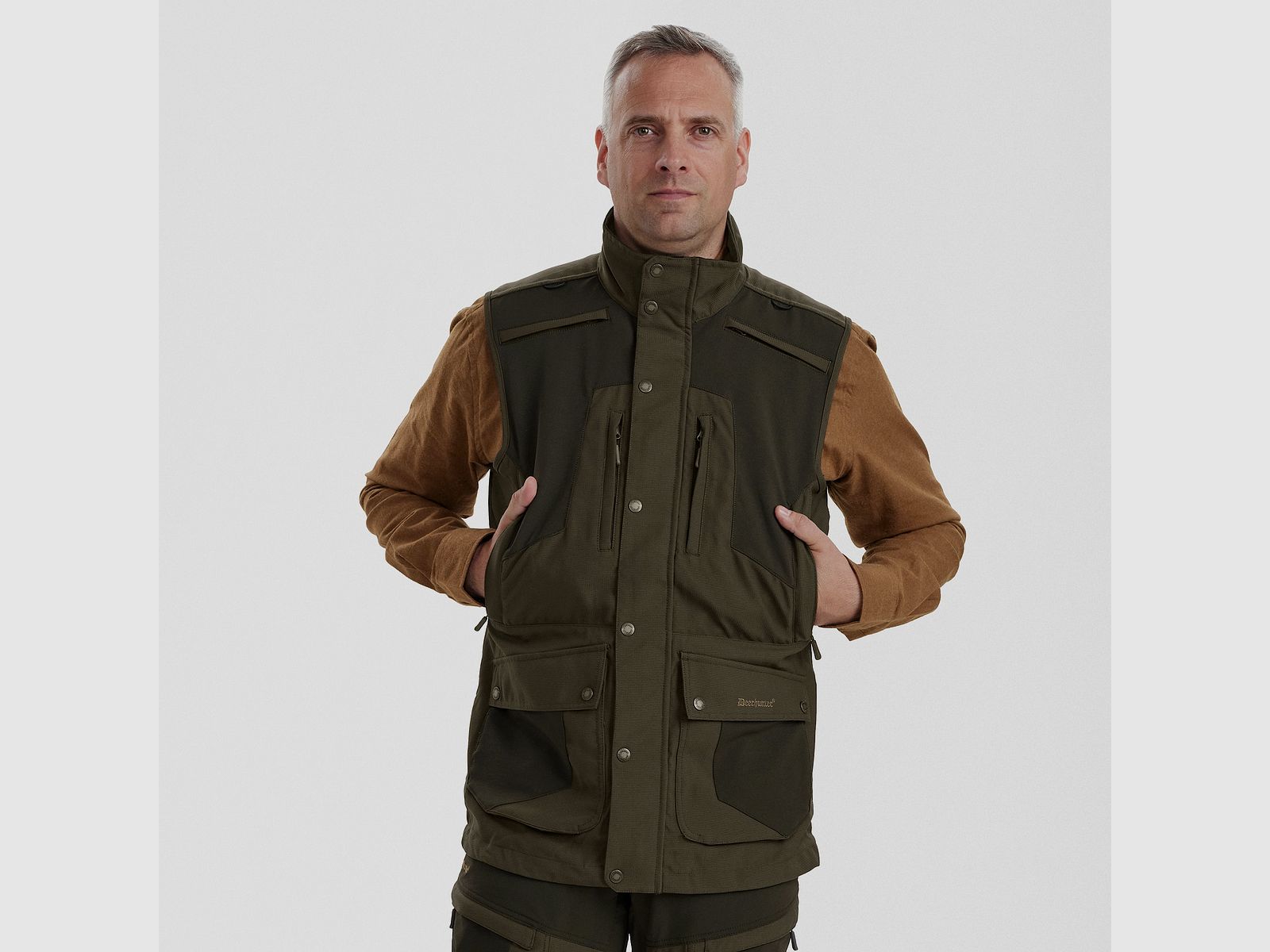 Deerhunter Strike Extreme Waistcoat Palm Green 50