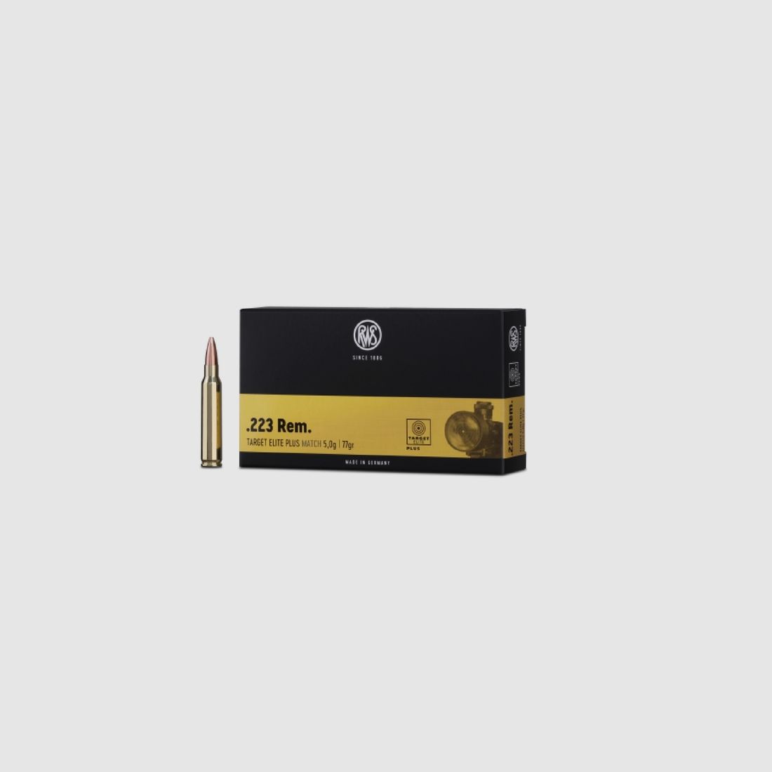 Target Elite Plus Kaliber .223 Rem. 77gr 20 Schuss