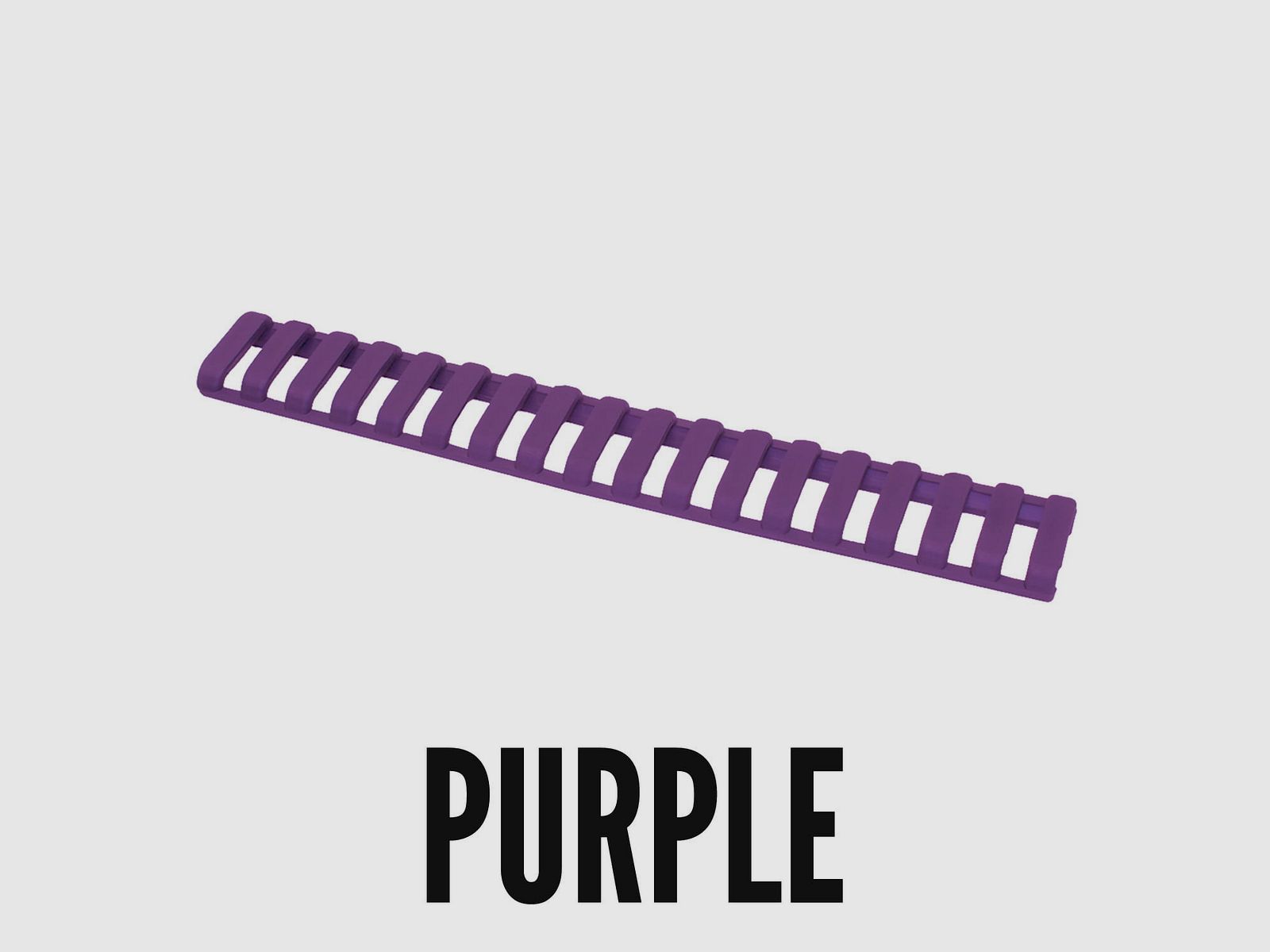Copertura Picatinny ERGO Grips, 18 slot, viola