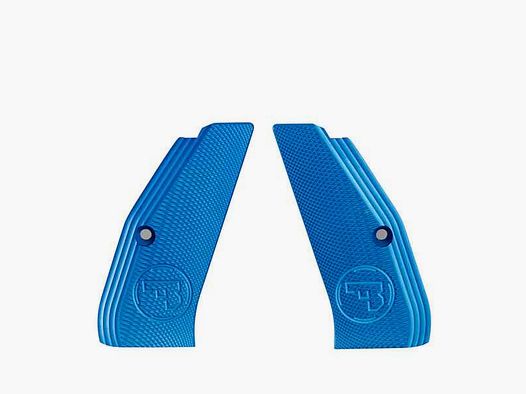 Griffschalen Alu blue SP01 kurz mit Jetfunnel