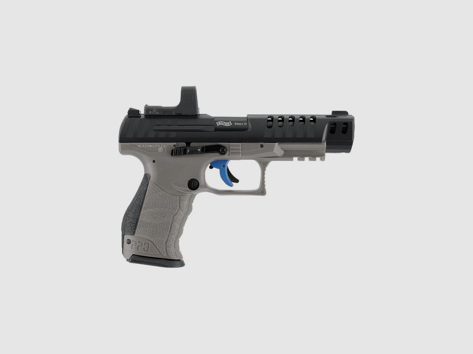UMAREX WALTHER Q5 MATCH COMBO CO2 4,5MM PALLINI, immagine 3 di 3