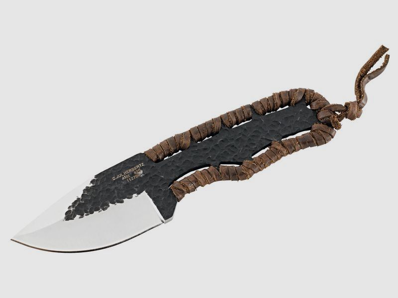 Knife, leather cord leather sheath +