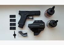 Glock 19 Gen 5 MOS 4mm Stahl bb‘s CO2