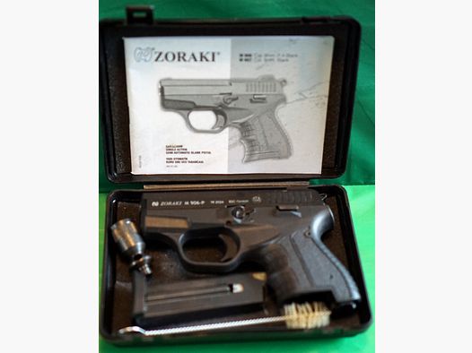Zoraki 906-P Schreckschusspistole 9mm P.A.K. (PTB 1099) - wie neu!