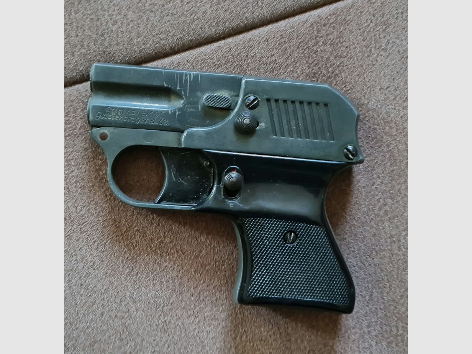 Seltene Gaspistole Gerstenberger Derringer