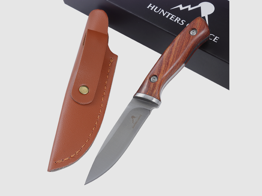 Hunters Choice Strix Jagtkniv | Mørk Brun | 7,8cm, billede 4 af 4
