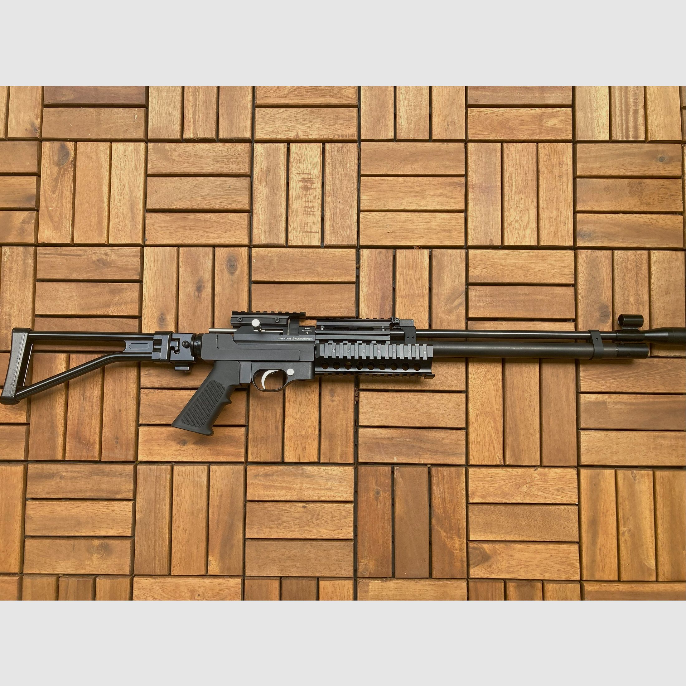 Diana Stormrider Luftgewehr Kaliber 4,5mm neuwertiger taktischer Umbau AK47 Galil Stil