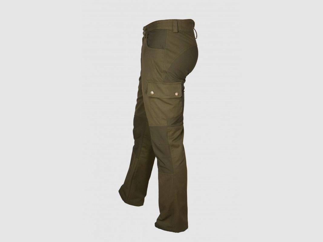 HUBERTUS CANVAS OUTDOOR HOSE STRETCH OLIV, Bild 2 von 5