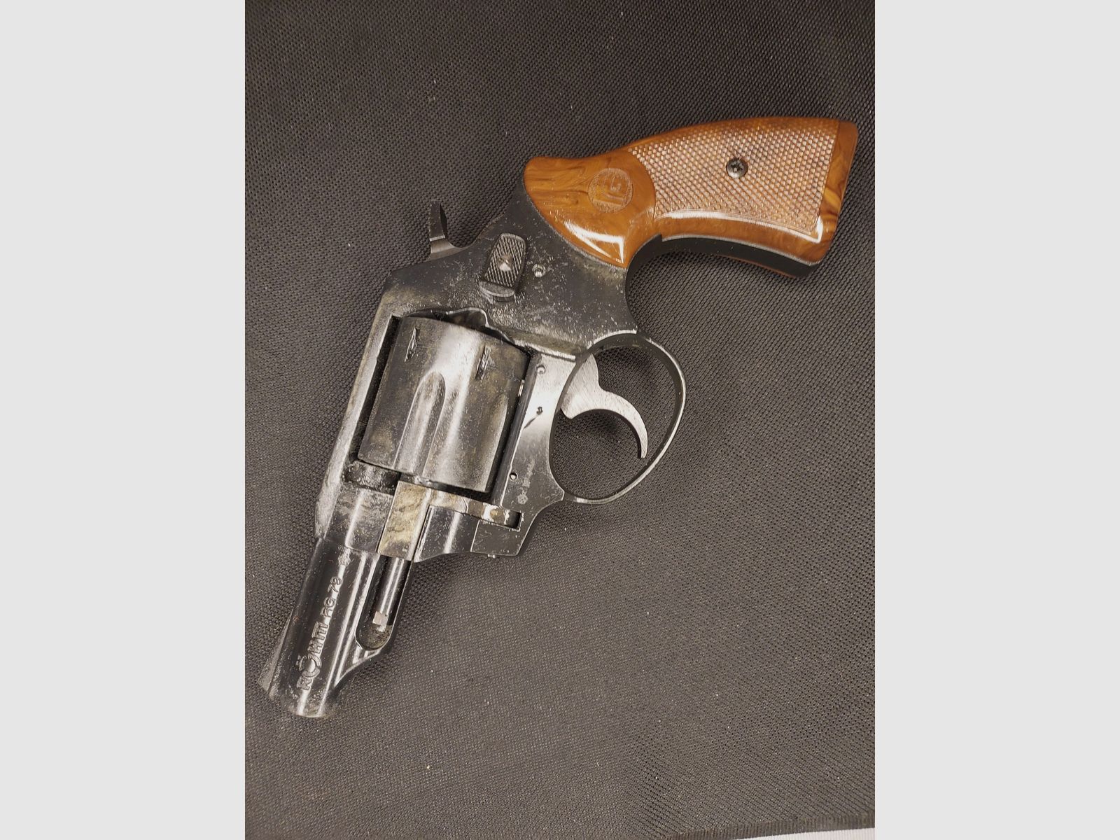 Röhm RG79 revólver de detonación niquelado (PTB 341) Rg 79 OVP