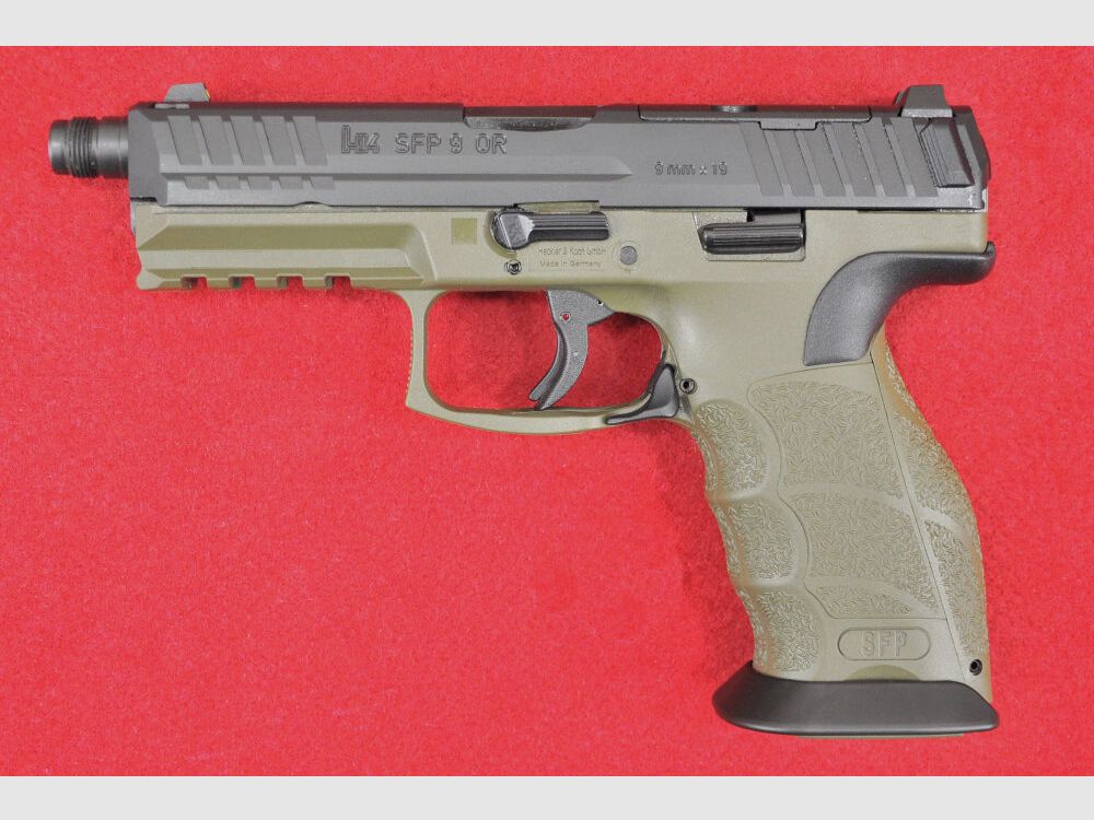 Heckler & Koch SFP9-SD OR Natogrün 9mm Luger *Sondermodell*