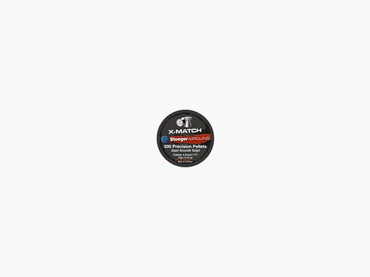 Pallini cal. 4,5 Stoeger X-Match 500 pz 0,53 g